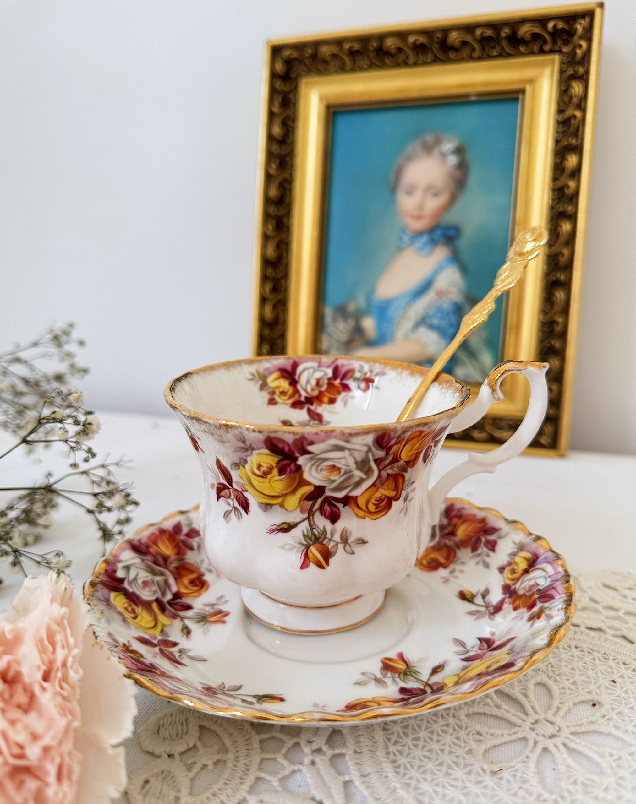 Tasse à café blanche personnalisée Caw-F Coq Poulet pour