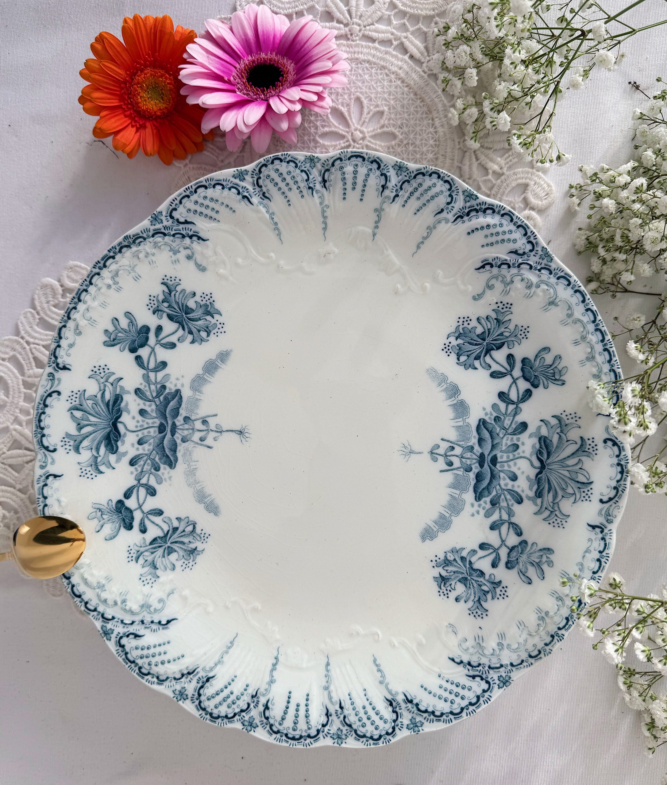 Plat Ovale Amefa Régence - 35 X 20 Cm, Acier Inoxydable - Pour Service De Table Classique Et Professionnel