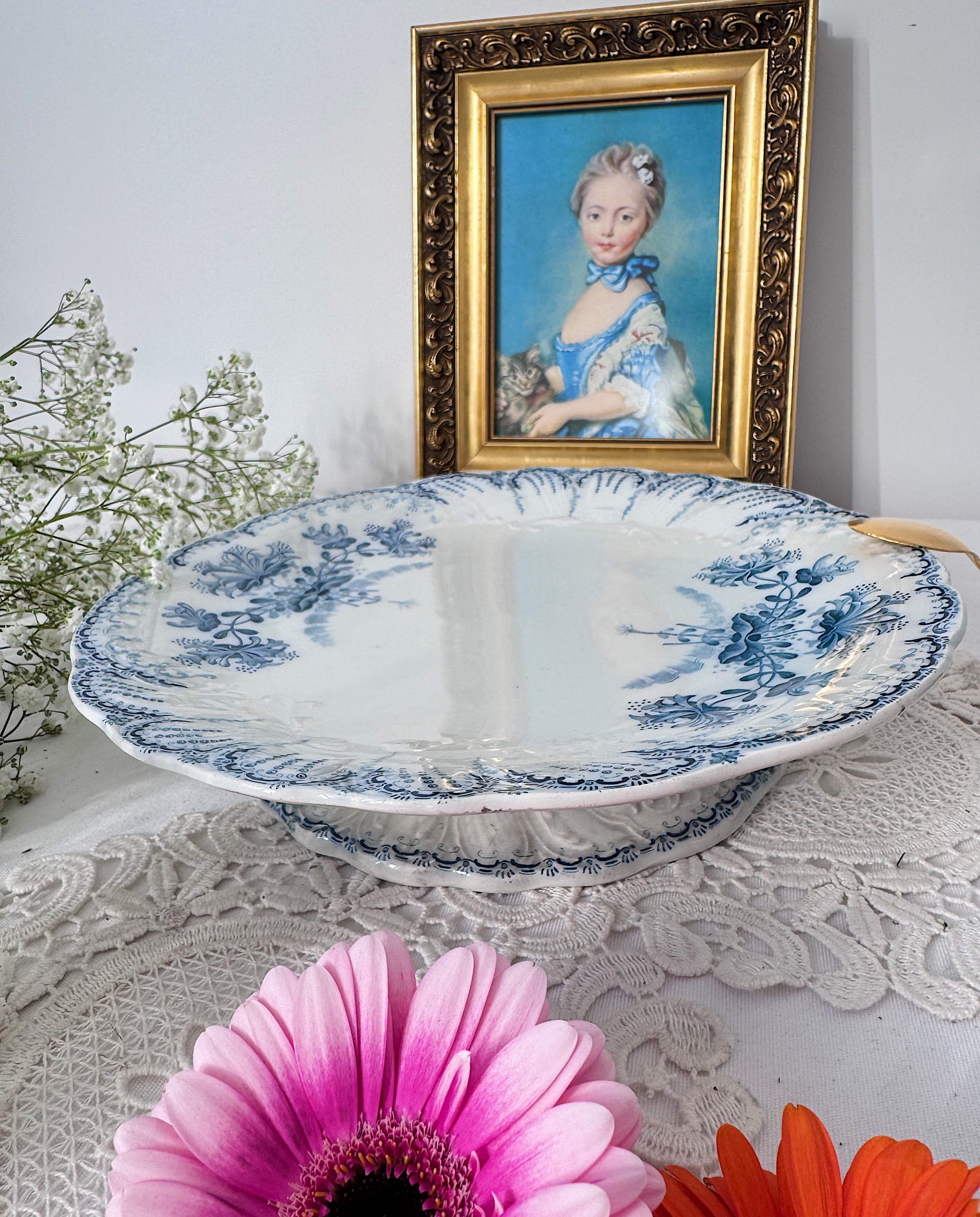 Lot De 2 Assiettes Sur Pied Carrées En Verre Et Acier Inoxydable Argenté - Service Gâteaux Et Fruits