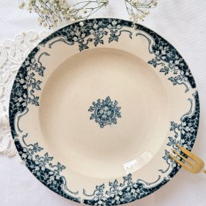 Assiette creuse H. Boulenger Cluny