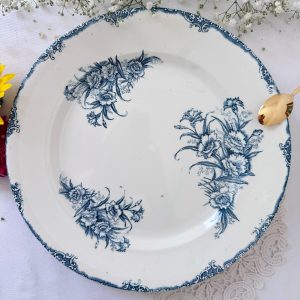 Plat rond Clairefontaine Oeillets