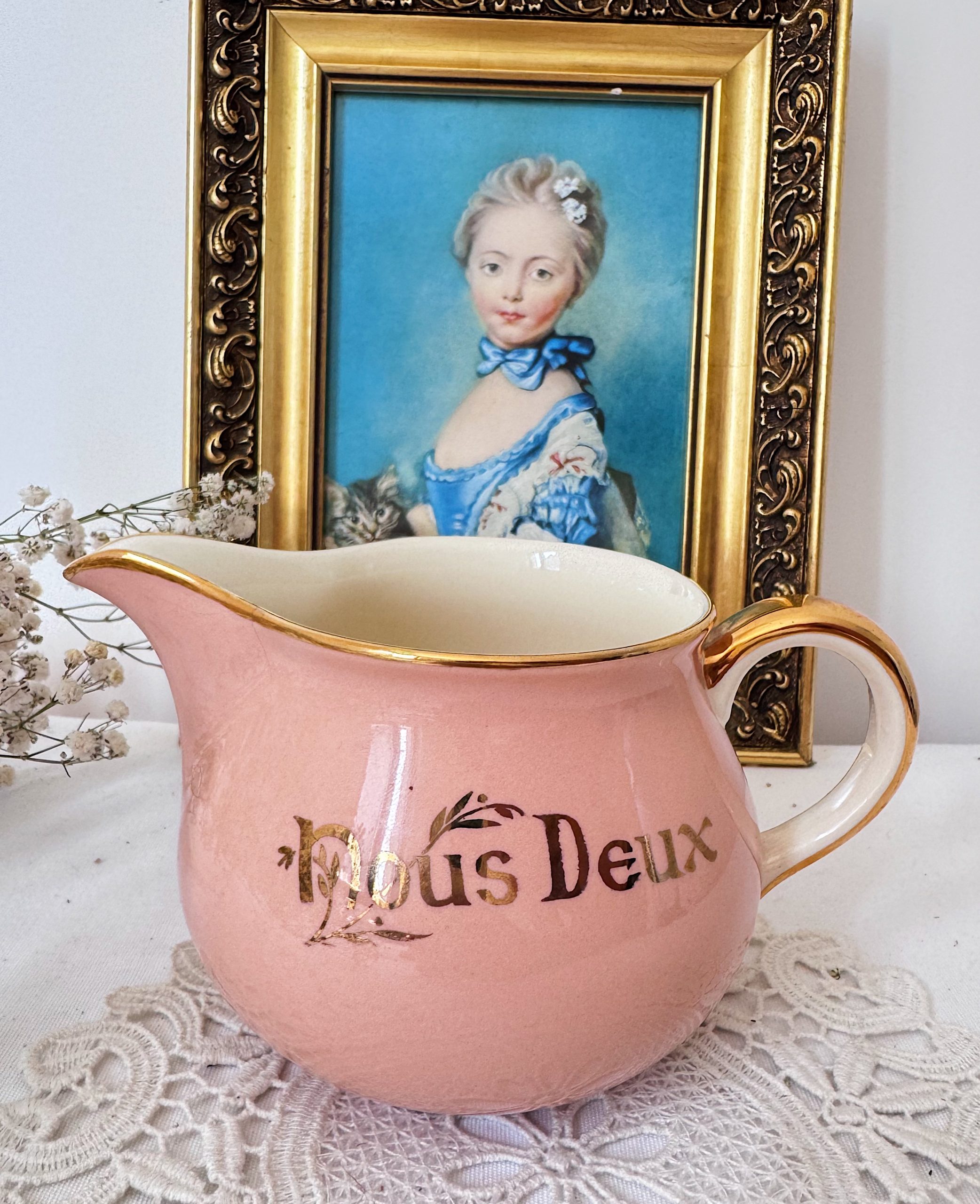 Pot à lait rose Villeroy et Boch Nous 2