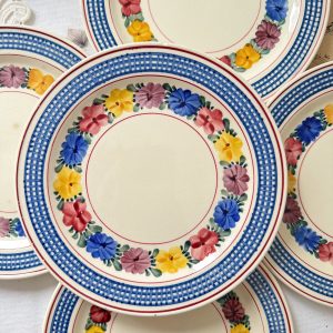 5 Assiettes à dessert Villeroy et Boch Goslar