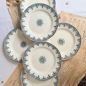 6 assiettes à dessertChoisy le Roi Cagny