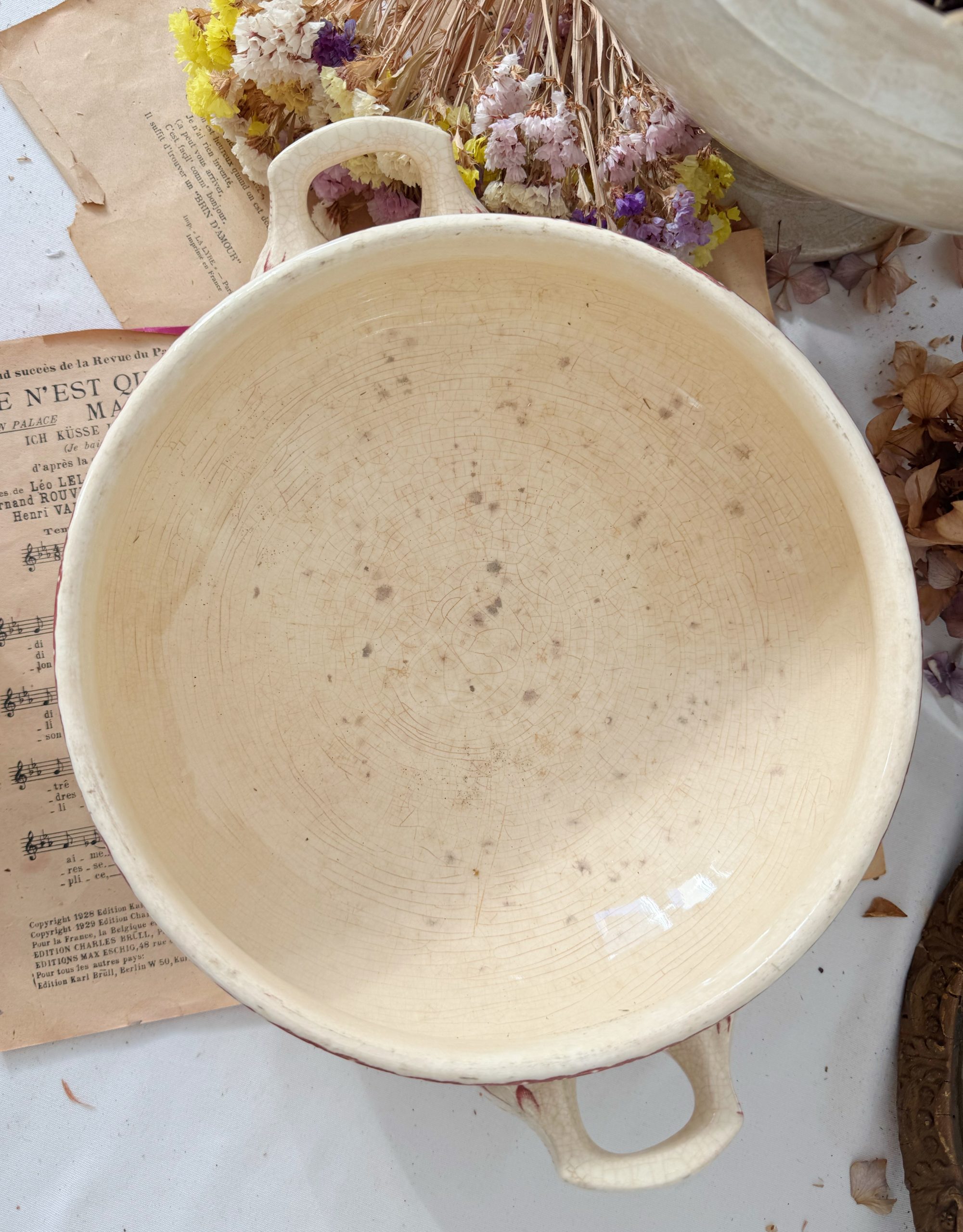 Soupière rose Choisy le Roi modèle Paris – Image 3