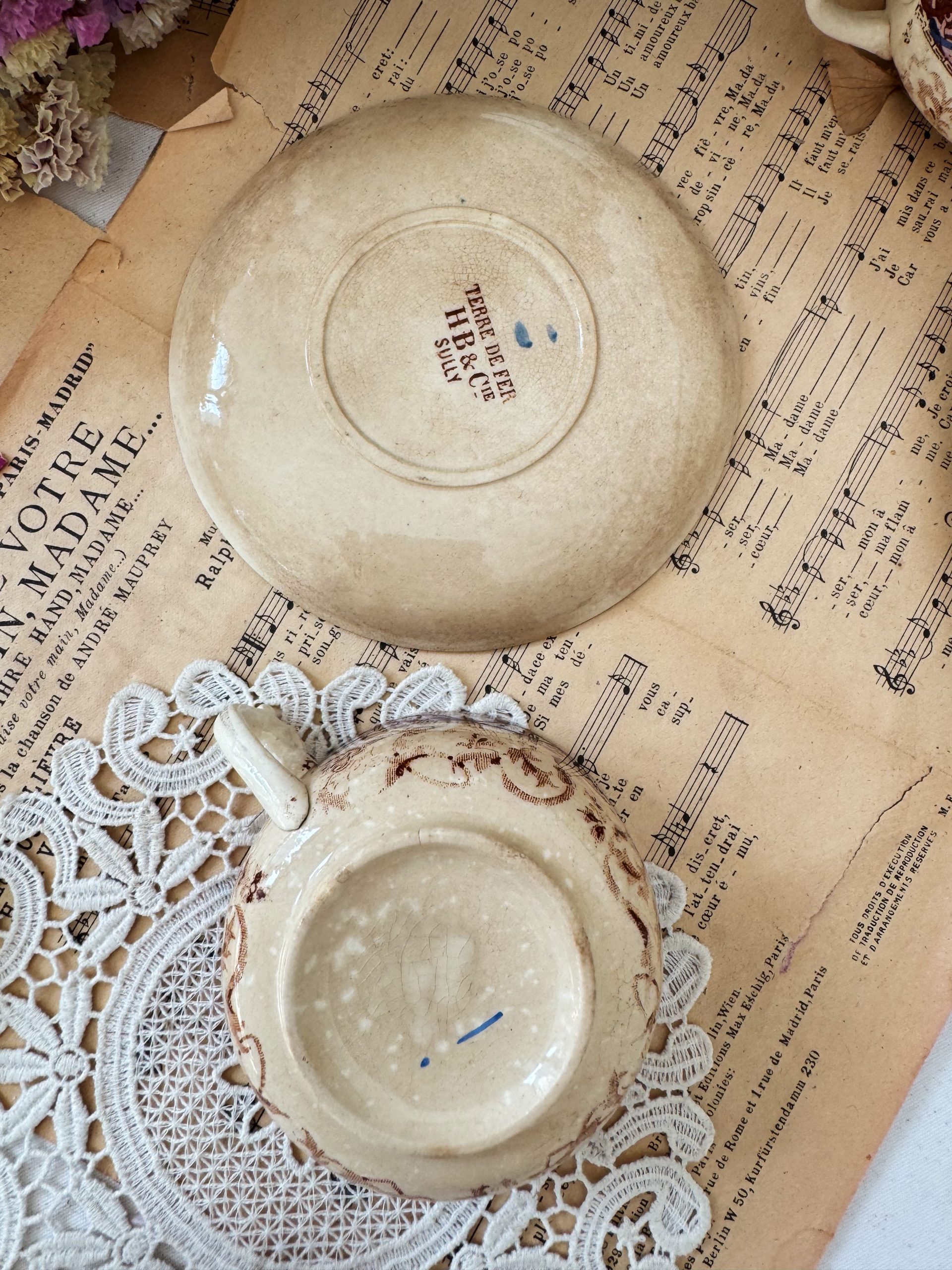 Tasse patinée terre de fer HB & Cie Sully – Image 3