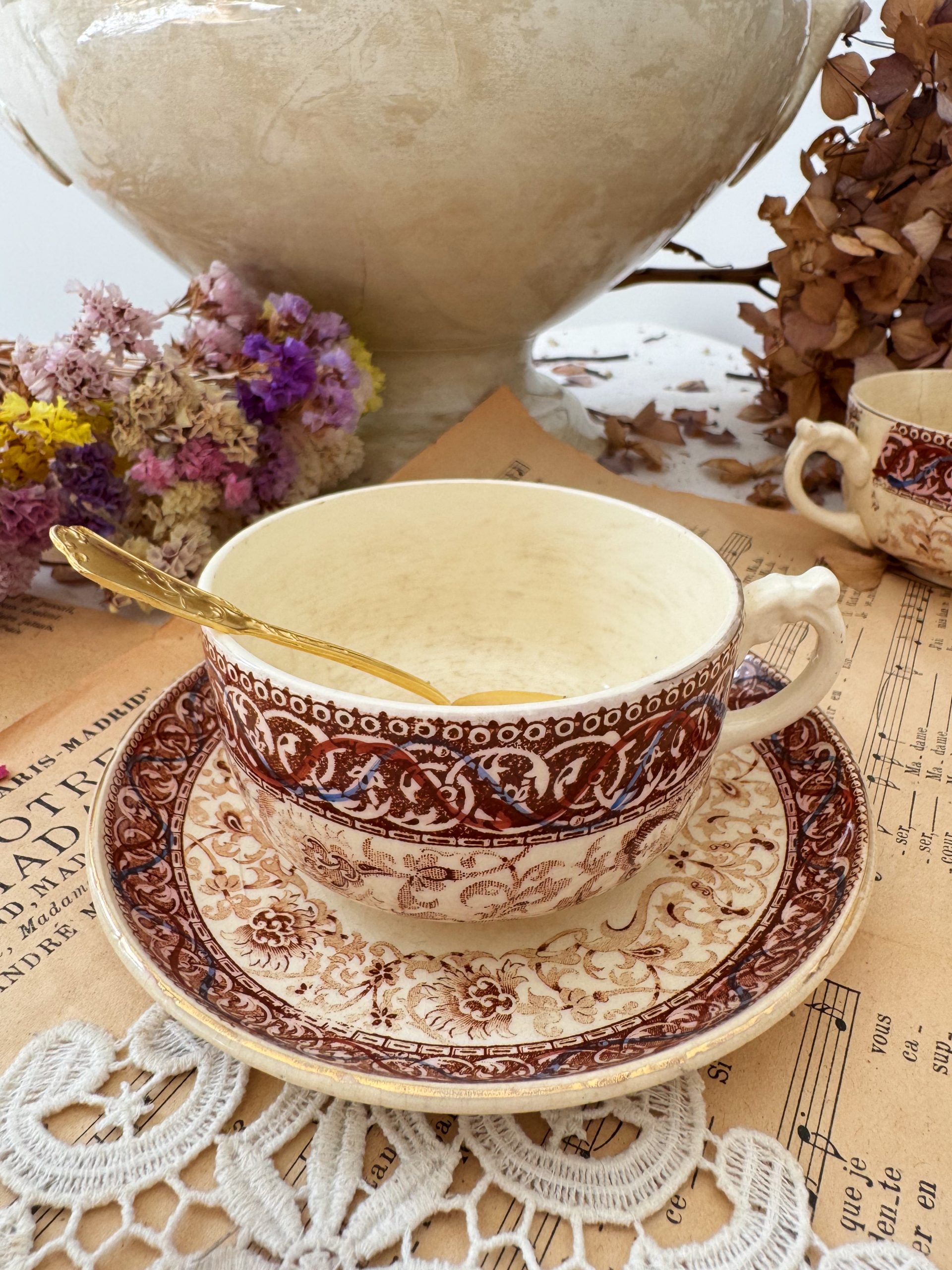 Tasse polychrome terre de fer HB & Cie Sully