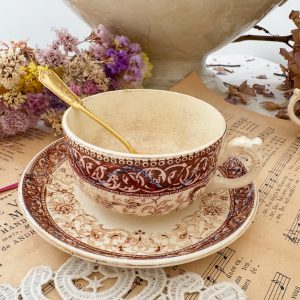 Tasse patinée terre de fer HB & Cie Sully