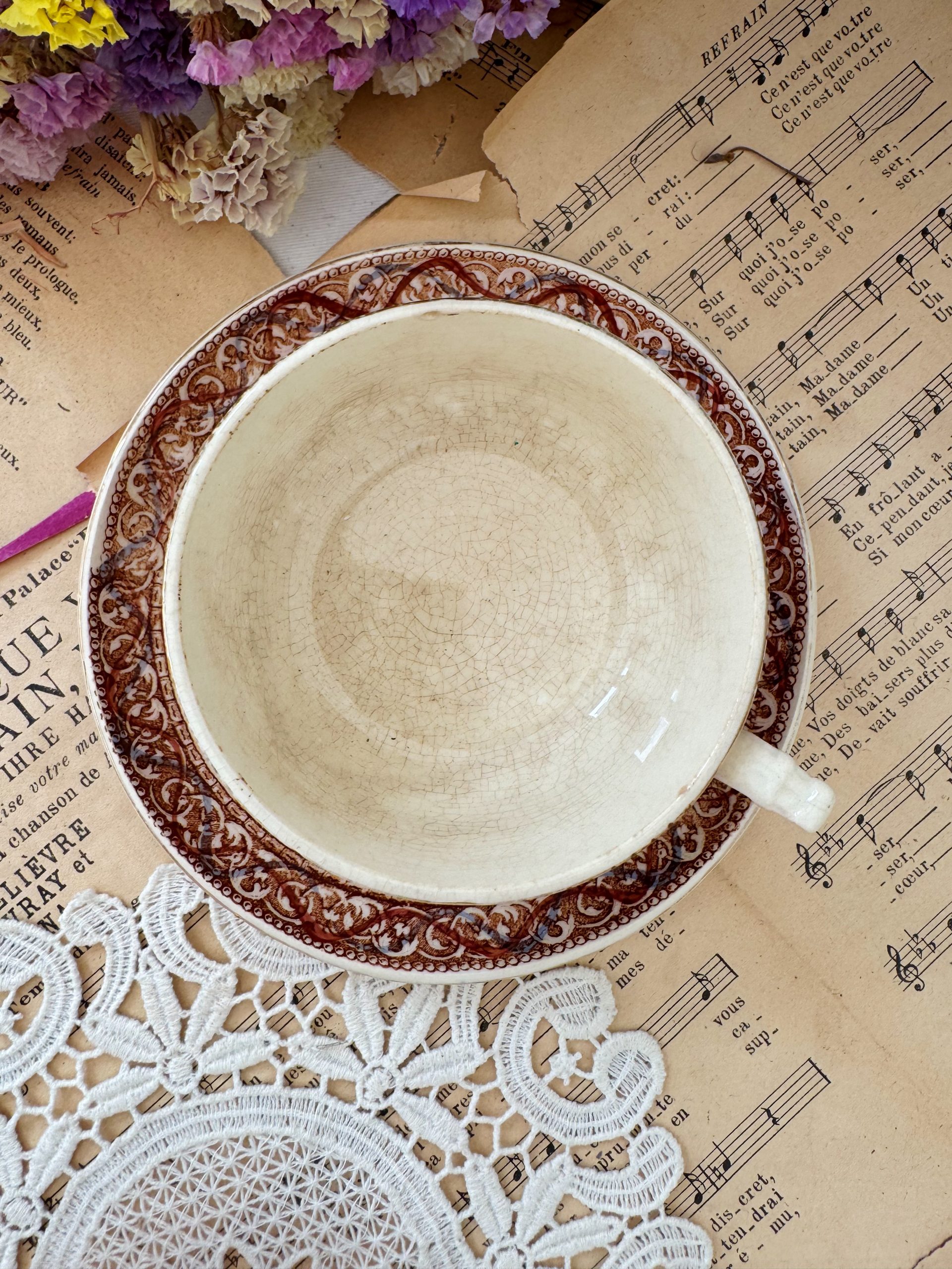 Tasse patinée terre de fer HB & Cie Sully – Image 2