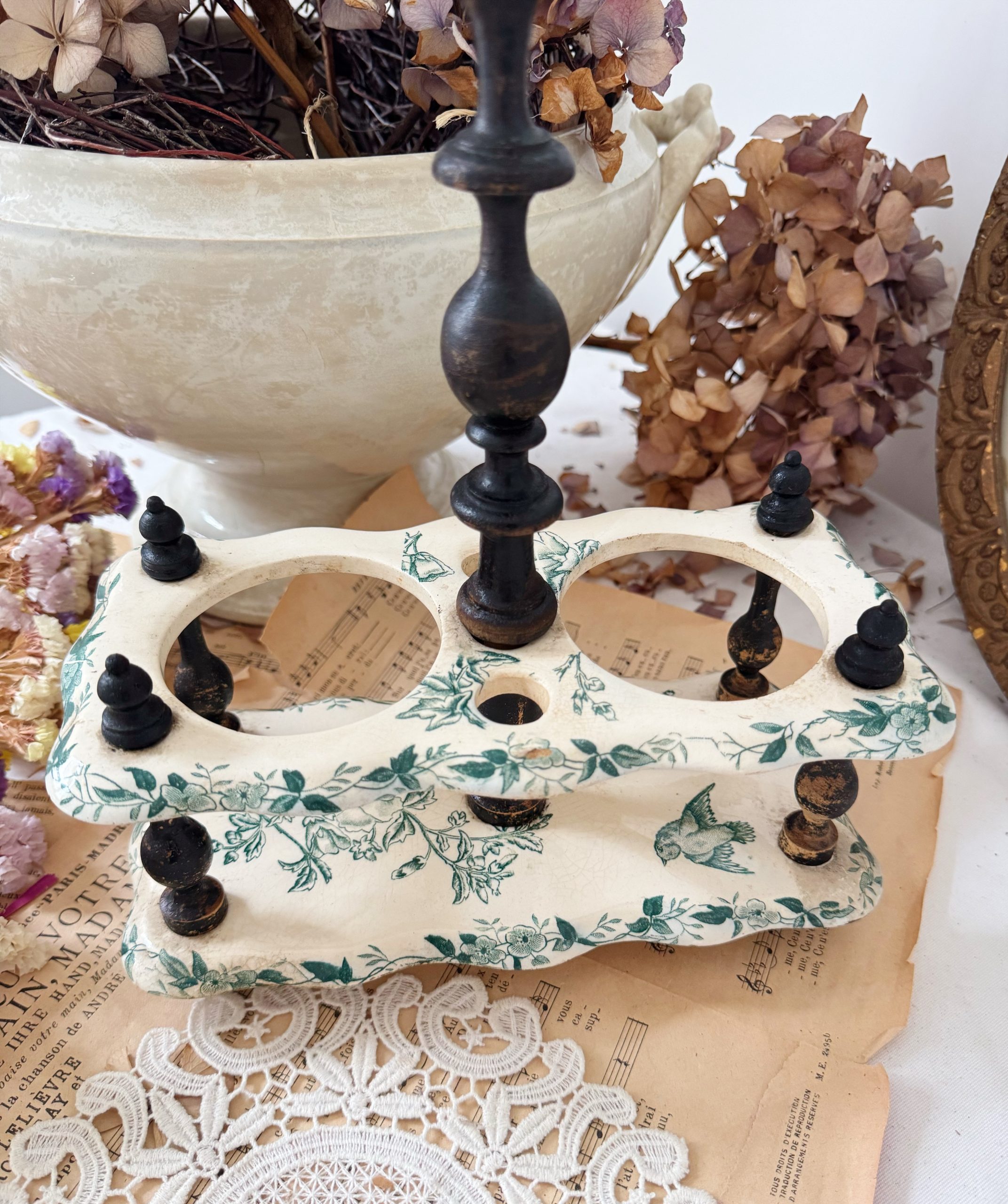 Serviteur Huile & vinaigre terre de fer Oiseaux – Image 2