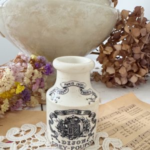 Pot ancien moutarde de Dijon Grey Poupon